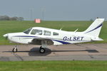 G-LSFT @ EGSH - Arriving at Norwich. - by keithnewsome