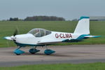 G-CLMA @ EGSH - Arriving at Norwich from Finmere with minor control problems. - by keithnewsome