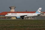F-HBII @ LFBO - Airbus A320-214, Lining up rwy 32R, Toulouse-Blagnac airport (LFBO-TLS) - by Yves-Q