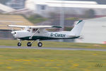 G-CMAH @ EGNJ - Cessna Departing Humberside Airport - by Gareth Alan Watcham