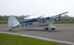 G-APUW @ EGFH - Visiting Cirrus Autocar. - by Roger Winser