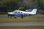 G-CLGA @ EGLK - Piper PA-28-161 Cherokee Warrior II at Blackbushe. Ex N8275V - by moxy