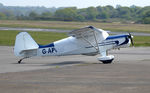 G-APUW @ EGFH - Visiting Autocar. - by Roger Winser