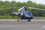 M-KAPP @ EGFH - Visiting helicopter. - by Roger Winser