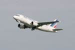 F-GRXB @ LFBO - Airbus A319-111, Take off rwy 32L, Toulouse-Blagnac Airport (LFBO-TLS) - by Yves-Q