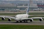F-WWDD @ LFBO - Airbus A380-861, Taxiing, Toulouse Blagnac Airport (LFBO-TLS) - by Yves-Q