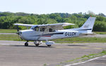 G-LLCH @ EGFH - Visiting Skyhawk. - by Roger Winser