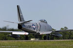 N386BB @ KLAL - Canadair F-86 MK.V Sabre  C/N 1104, NX386BB