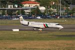 CS-TPH @ LFBO - Embraer EMB-145EP, Lining up rwy 14L, Toulouse-Blagnac airport (LFBO-TLS) - by Yves-Q