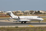 CS-CHA @ LMML - Bombardier Challenger 350 CS-CHA Netjets - by Raymond Zammit