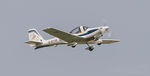 G-BYXE @ EGXE - Departing RAF Leeming - by Steve Raper