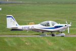 G-BYUE @ EGSH - Departing from Norwich. - by Graham Reeve
