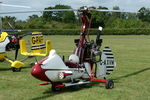 G-AXVM @ EGTH - Parked at Old Warden.