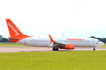 C-FYJD @ EGSH - Leaving Norwich for Heraklion, Crete. - by keithnewsome