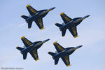 165534 @ KDOV - F/A-18E Super Hornet 165534 C/N 1460  from Blue Angels Demo Team  NAS Pensacola, FL