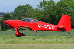 G-CFED @ X3CX - Landing at Northrepps. - by Graham Reeve