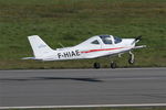 F-HIAE @ LFRB - Tecnam P-2002JF Sierra, Landing rwy 07R, Brest-Bretagne Airport (LFRB-BES) - by Yves-Q