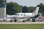 N855JL @ KOSH - Departure during AirVenture 2019 - by alanh