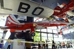 J-3056 - Northrop F-5E Tiger II (displayed in Patrouille Suisse colours) at the Verkehrshaus der Schweiz, Luzern (Lucerne)