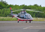 G-IWPI @ EGFH - Visiting GrandNew operated by GB Helicopters. - by Roger Winser