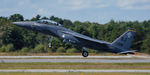 87-0181 @ KNHZ - Strike Eagle Demo lift off - by Topgunphotography