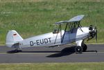 D-EUDT @ EDKB - Focke-Wulf Fw 44J Stieglitz at Bonn-Hangelar airfield '2205-06 - by Ingo Warnecke