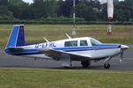 D-EFRL @ EDKB - Mooney M20K at Bonn-Hangelar airfield '2205-06