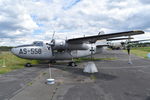 AS-558 @ EDBG - Hunting Percival P-66 Pembroke C.Mk 54 at the  Bundeswehr Museum of Military History – Berlin-Gatow Airfield. - by moxy