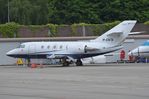 M-ENTA @ LSGG - A rare sight nowadays Falcon 200 owned by Riviera Invest - by FerryPNL