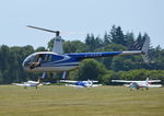 G-HVER @ EGLD - Robinson R44 Raven II at Denham. - by moxy