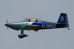 G-GIGZ @ EGSH - Landing at Norwich. - by Graham Reeve