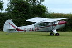 G-ALBK @ X3PF - Departing from Priory Farm.