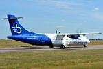 G-ISLO @ EGSH - Arriving at Norwich from Jersey. - by keithnewsome