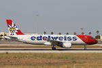 HB-JLS @ LMML - A320 HB-JLS Edelweiss Air - by Raymond Zammit