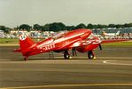 G-ACSS @ EGLF - At the 1988 Farnborough International Air Show. - by kenvidkid