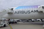 F-WWCF @ EDDB - Airbus A350-941 Airspace Explorer (cabin technology demonstrator) at ILA 2022, Berlin