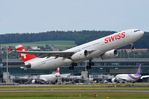 HB-JHM @ LSZH - Departure of Swiss A333 - by FerryPNL
