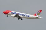 HB-IHZ @ LSZH - Edelweiss A320 lifting-off - by FerryPNL
