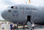 07-7187 @ EDDB - Boeing C-17A Globemaster III of the USAF at ILA 2022, Berlin