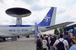 LX-N90450 @ EDDB - Boeing E-3A Sentry of the NAEW&C E-3A Component in '40 years NATO AWACS' special colours  at ILA 2022, Berlin