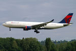 N860NW @ EDDM - Delta Air Lines Airbus A330-200 - by Thomas Ramgraber