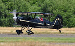 G-BSZB @ EGFH - Resident Starduster Too departing Runway 22. - by Roger Winser