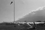 HB-DUO @ LSGN - At Neuchatel airfield. Scanned from a b+w negative. - by sparrow9