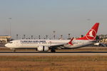 TC-LCM @ LMML - B737-8 MAX TC-LCM Turkish Airlines - by Raymond Zammit