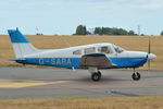G-SARA @ EGSH - Leaving Norwich. - by keithnewsome