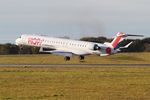 F-HMLA @ LFRB - Bombardier CRJ-1000EL NG, Landing rwy 25L, Brest-Bretagne airport (LFRB-BES) - by Yves-Q