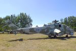 98 32 - Mil Mi-24D HIND-D (minus main rotorblades) at the Flugplatzmuseum Cottbus (Cottbus airfield museum)