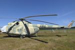 482 - Mil Mi-9/Mi-8IV HIP-G flying command-post (minus tail rotor) at the Flugplatzmuseum Cottbus (Cottbus airfield museum) - by Ingo Warnecke