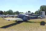 92 13 - Piaggio P.149D at the Flugplatzmuseum Cottbus (Cottbus airfield museum) - by Ingo Warnecke