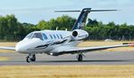 G-OREZ @ BOH - Taxiing on arrival - by John Coates